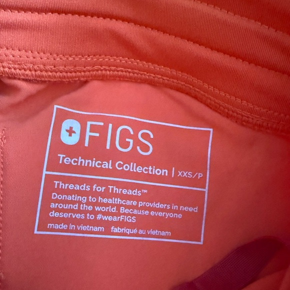 Figs scrubs Sunset orange XS/XXSP - Picture 4 of 5